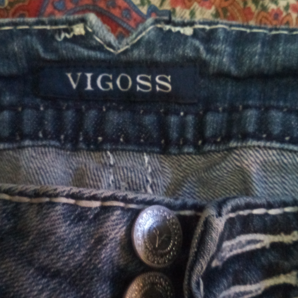 Vigoss Blue Cropped Ankle Jeans
